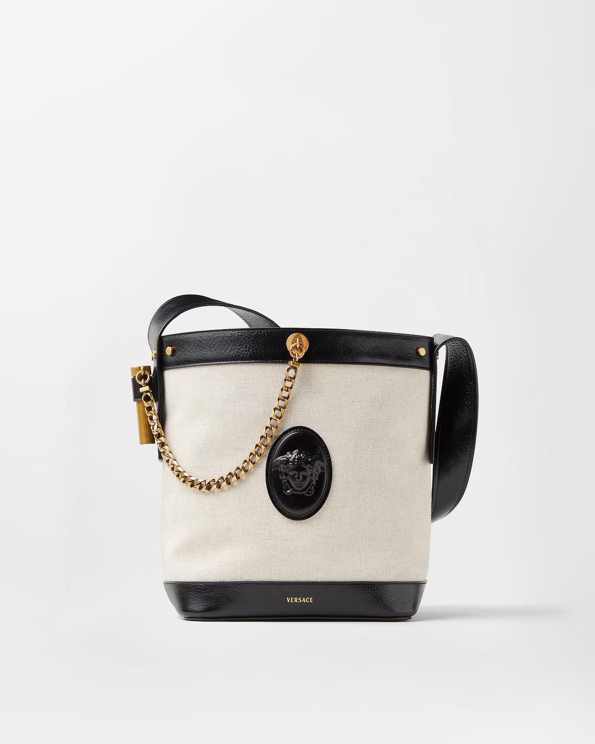 Pivot Small Canvas Bucket Bag