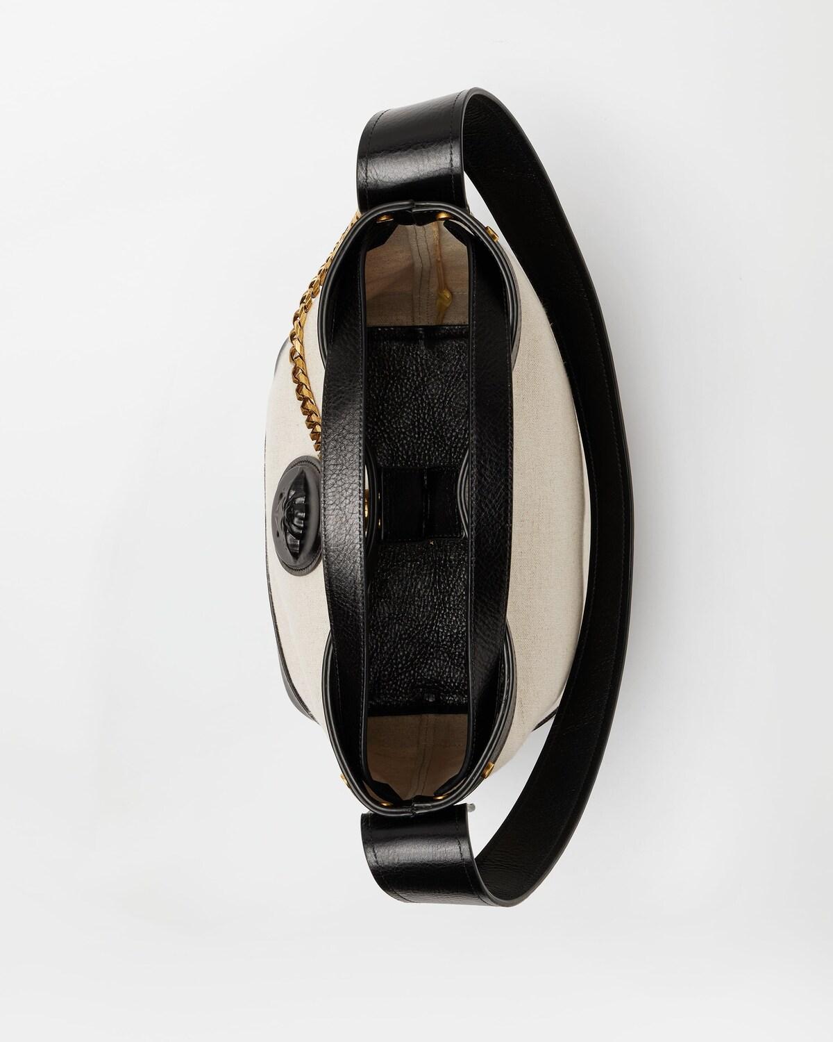 Pivot Small Canvas Bucket Bag - Image 5