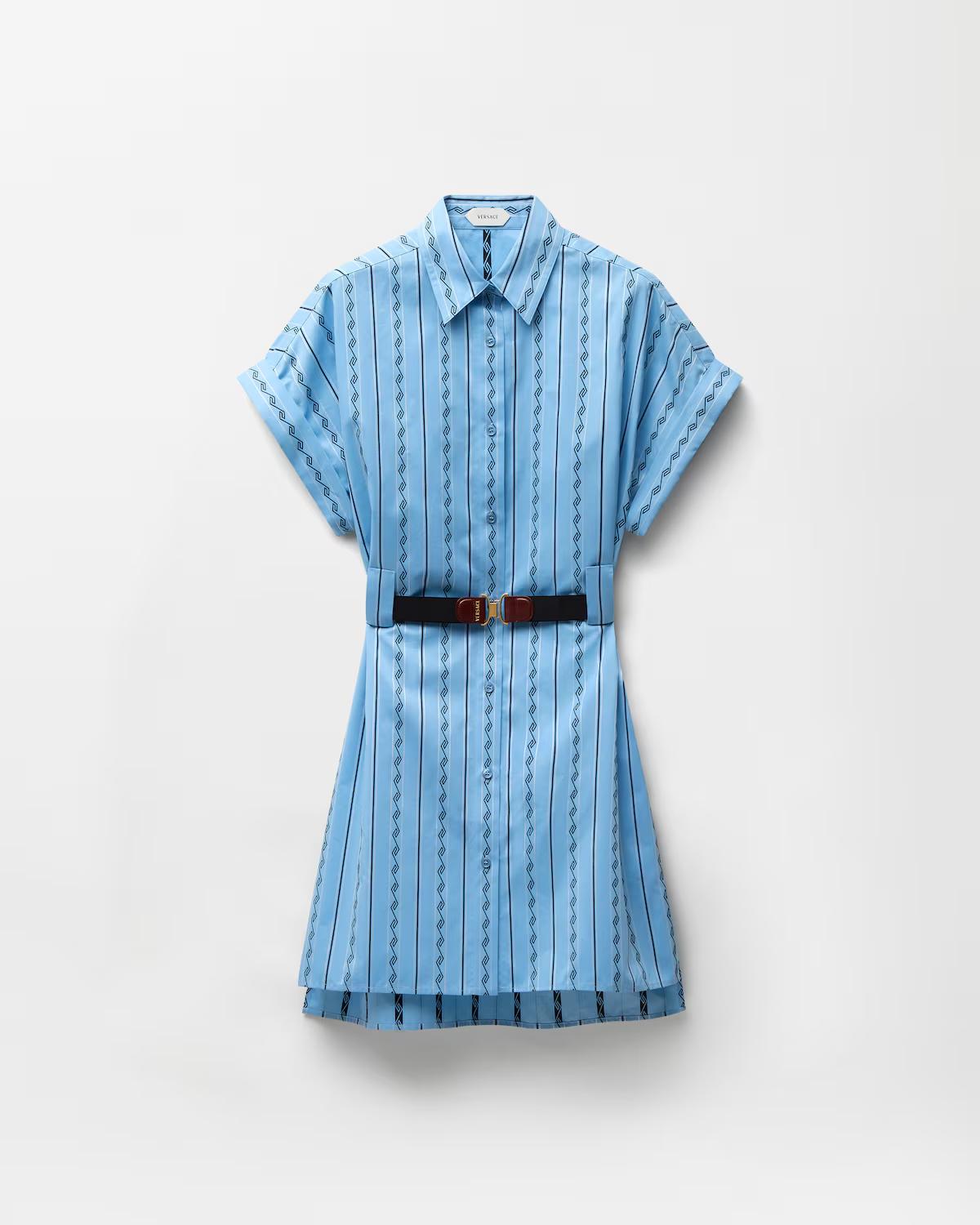 Jacquard Cotton-Silk Mini Dress