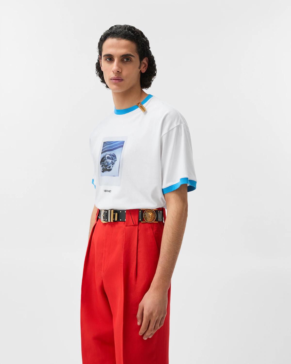 Printed Cotton-Jersey Regular T-Shirt - Image 4