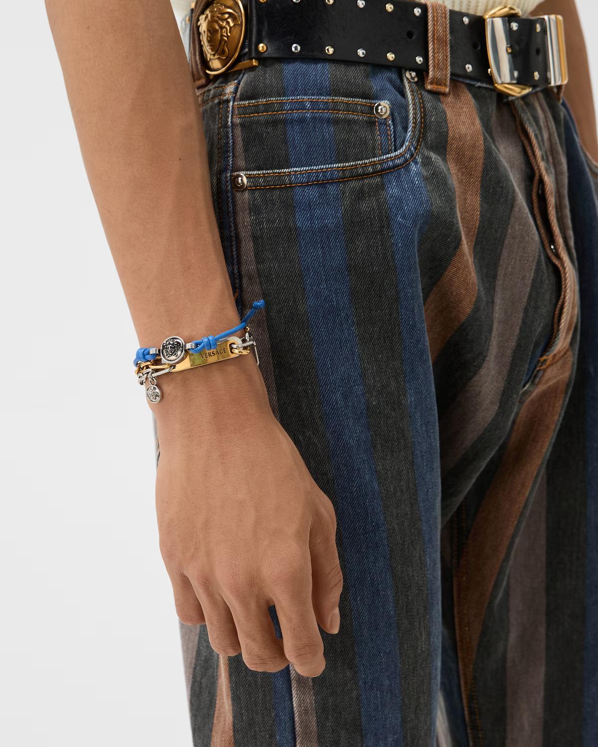 Medusa Leather Bracelet - Image 4