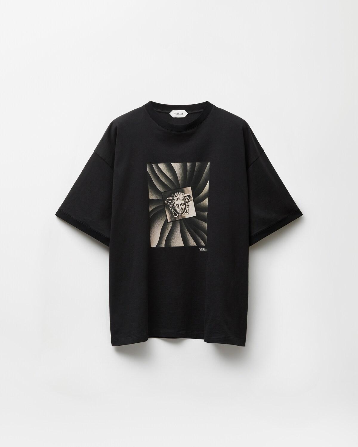 Printed Cotton-Jersey Regular T-Shirt