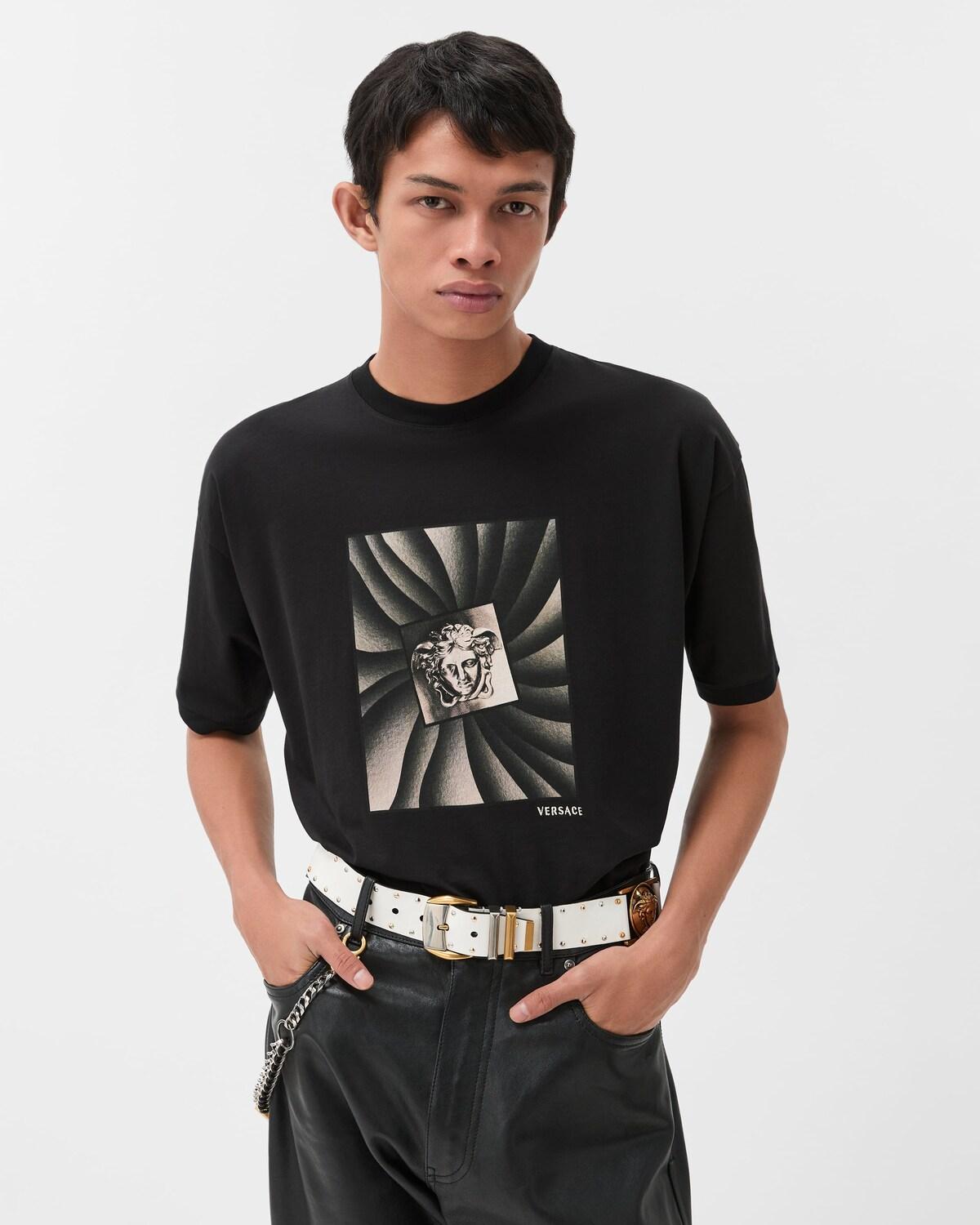 Printed Cotton-Jersey Regular T-Shirt - Image 2