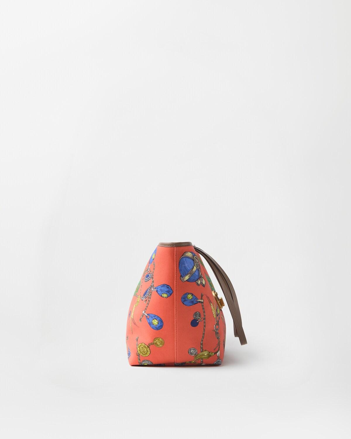 Vivian Printed Small Canvas Tote - Image 2