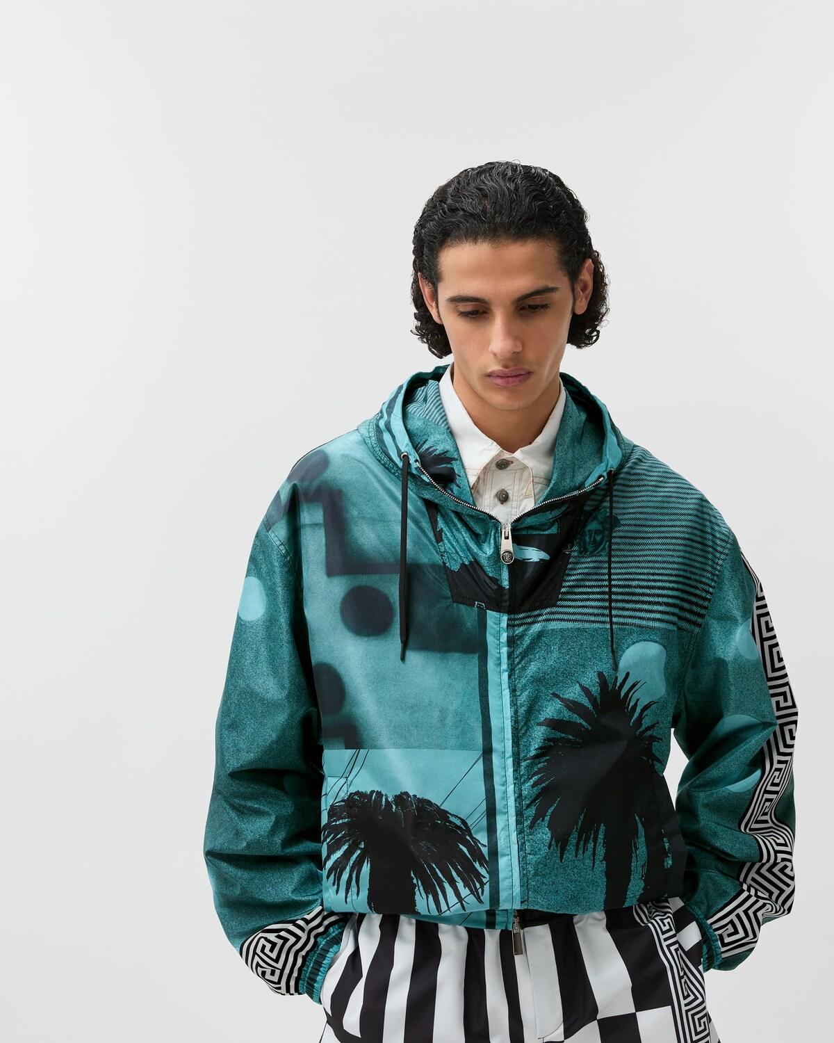 Printed Nylon Windbreaker - Image 2