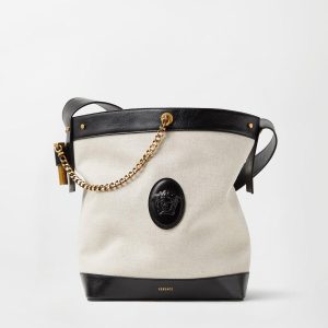 Pivot Large Canvas Bucket Bag