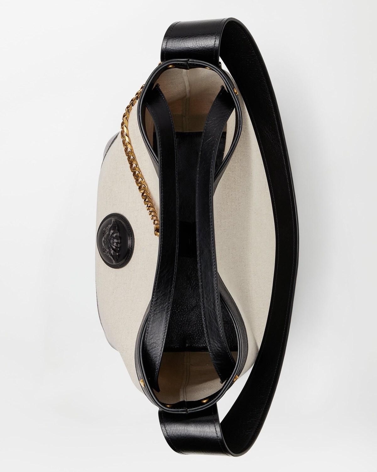 Pivot Large Canvas Bucket Bag - Image 5