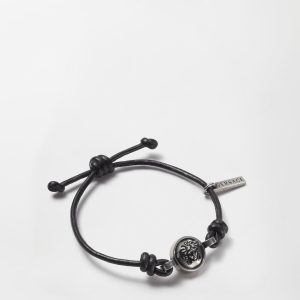 Medusa Leather Bracelet