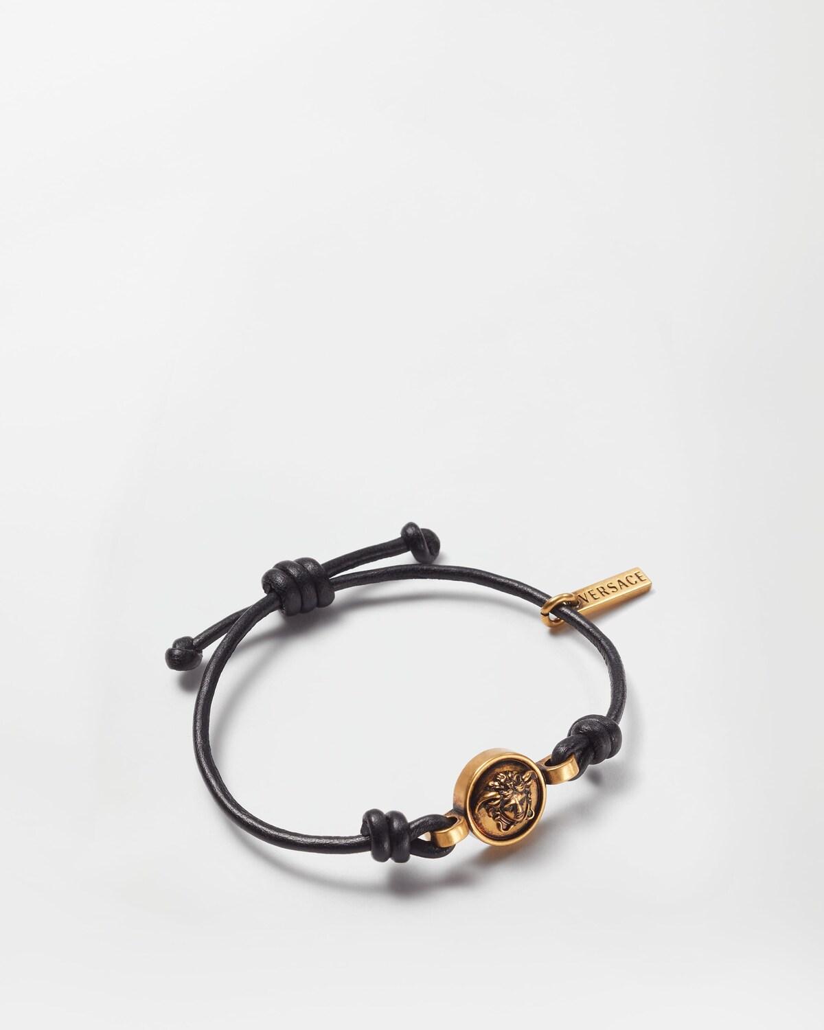 Medusa Leather Bracelet