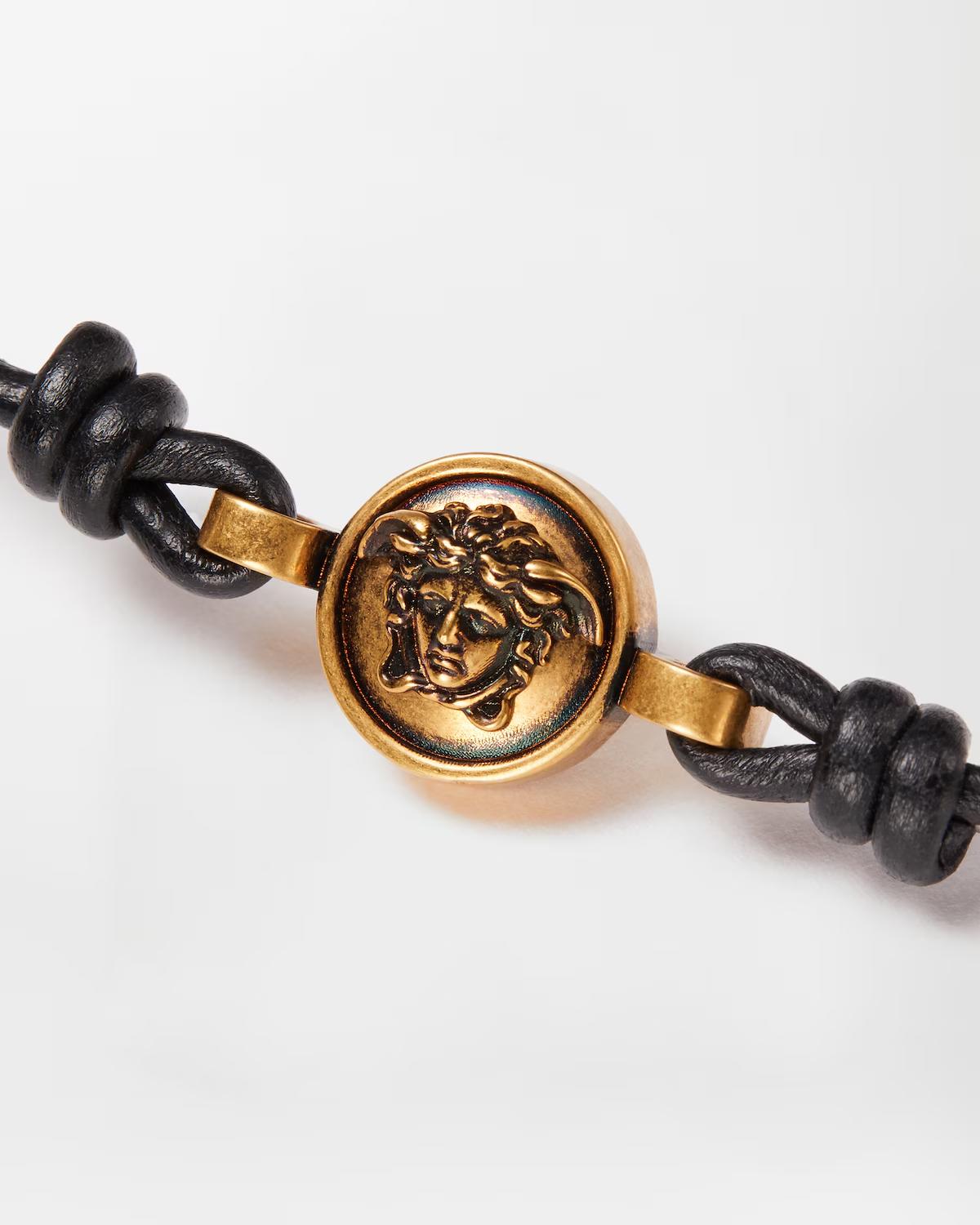 Medusa Leather Bracelet - Image 3