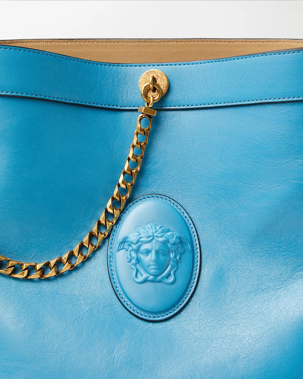 Pivot Small Leather Bucket Bag - Image 4