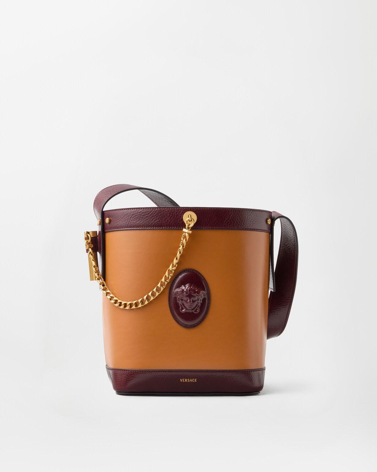 Pivot Small Leather Bucket Bag