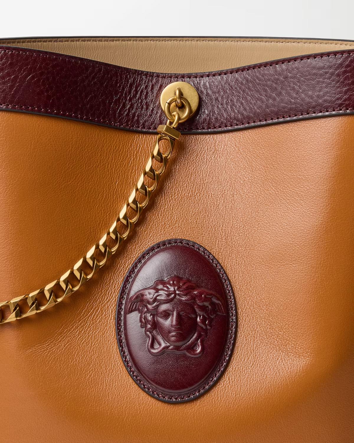 Pivot Small Leather Bucket Bag - Image 3