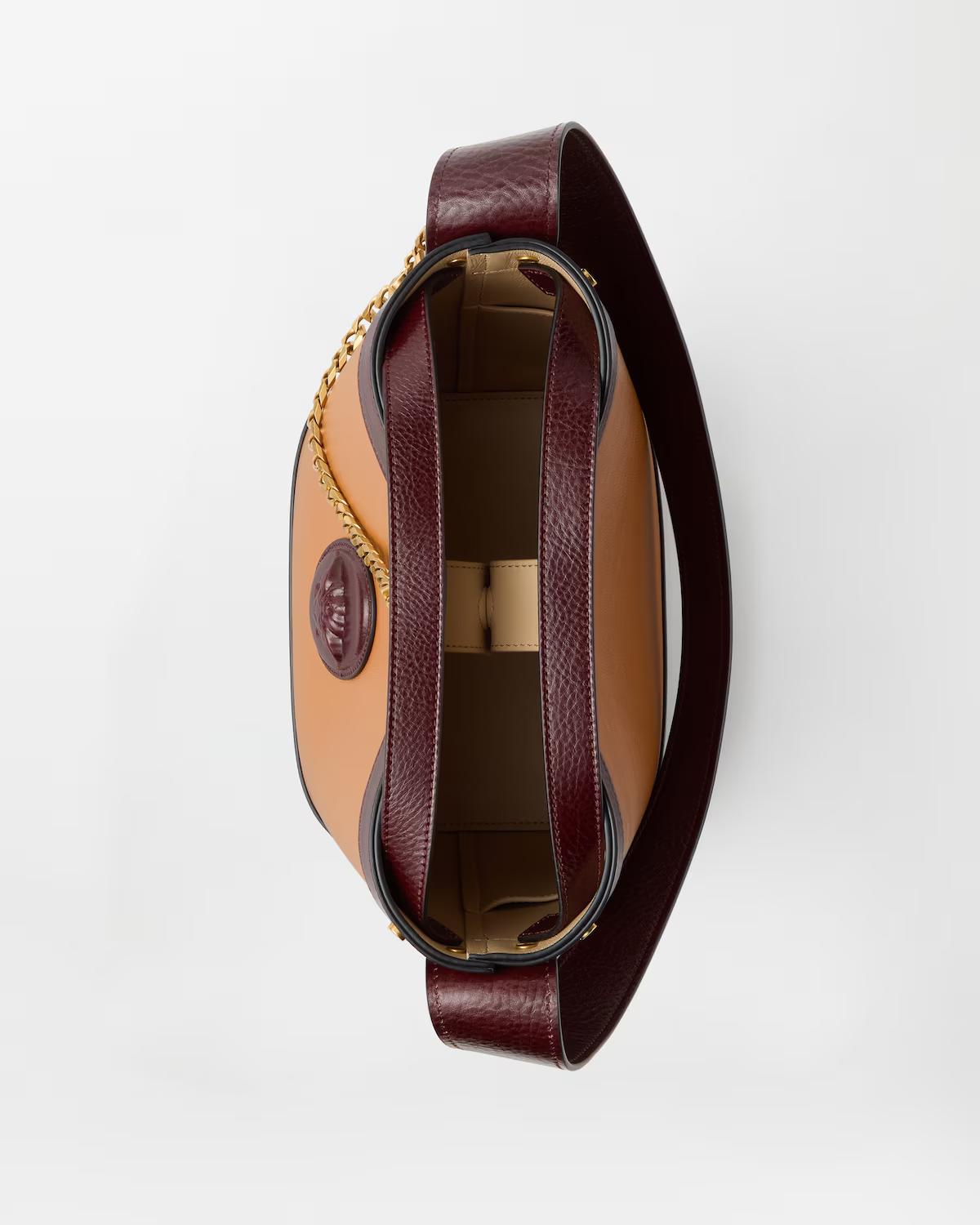 Pivot Small Leather Bucket Bag - Image 4