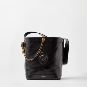 Pivot Small Leather Bucket Bag