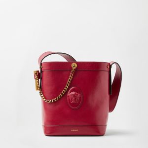 Pivot Small Leather Bucket Bag