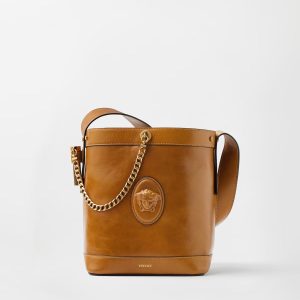 Pivot Small Leather Bucket Bag