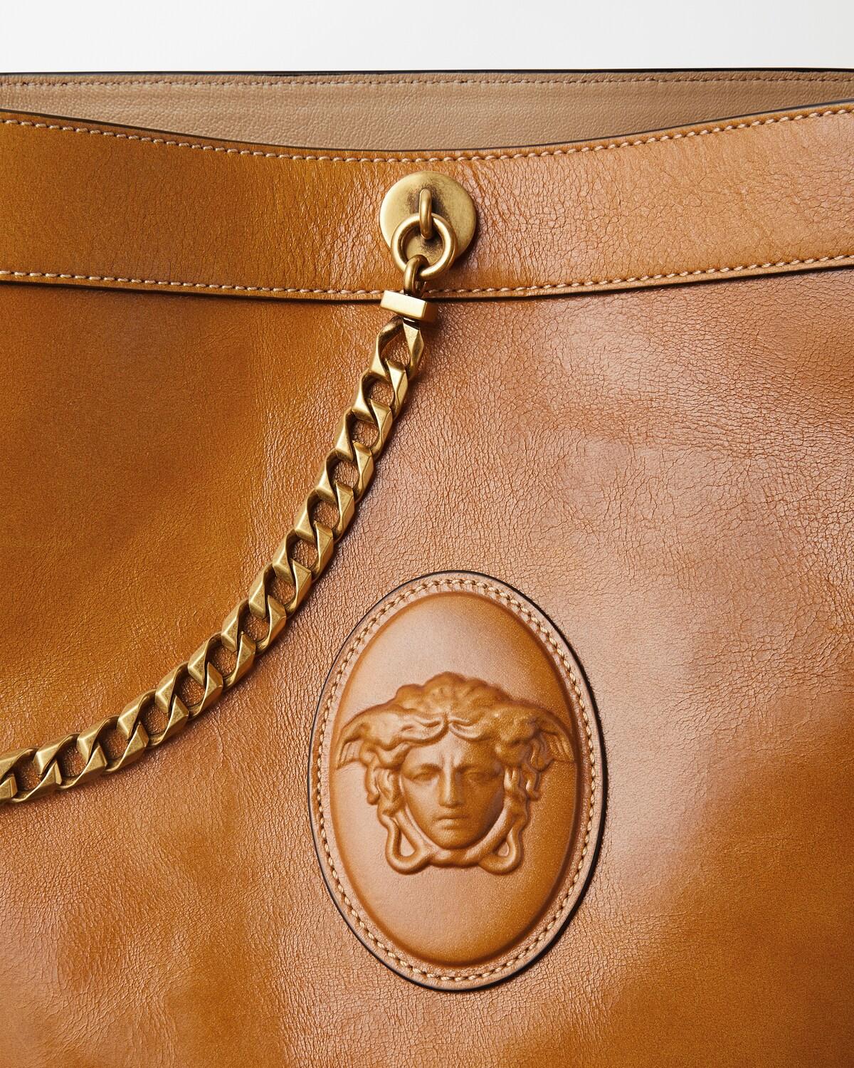 Pivot Small Leather Bucket Bag - Image 4