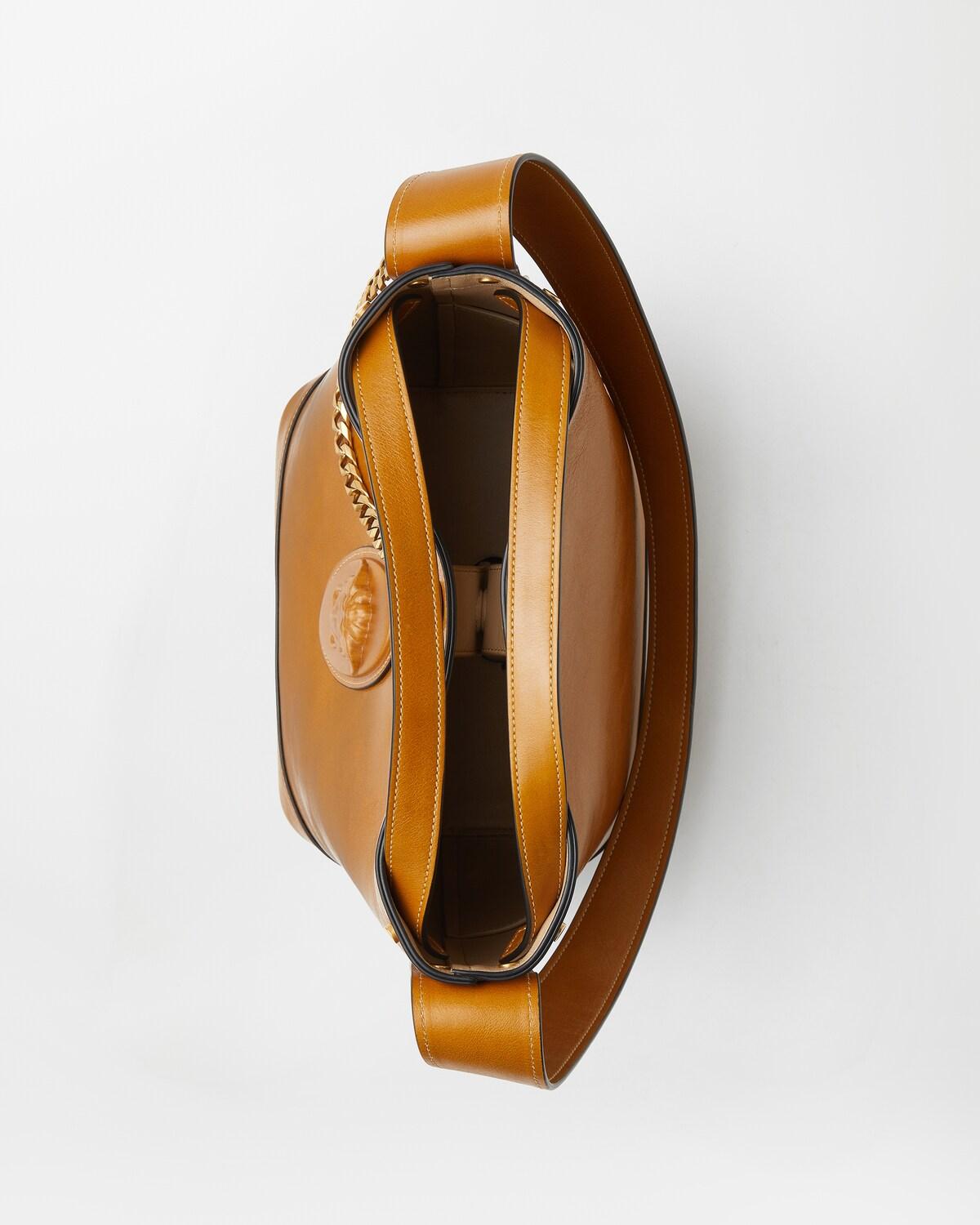 Pivot Small Leather Bucket Bag - Image 5