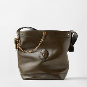 Pivot Large Leather Bucket Bag