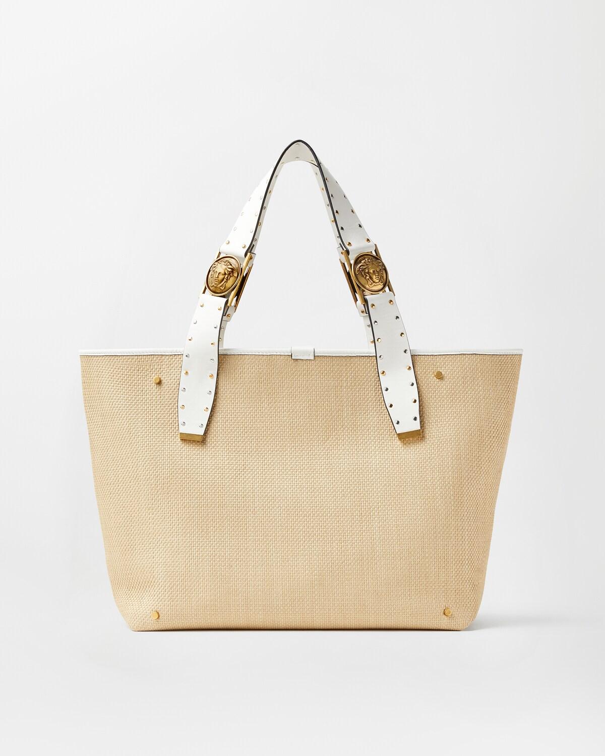 Rivi??re Large Raffia Tote - Image 6