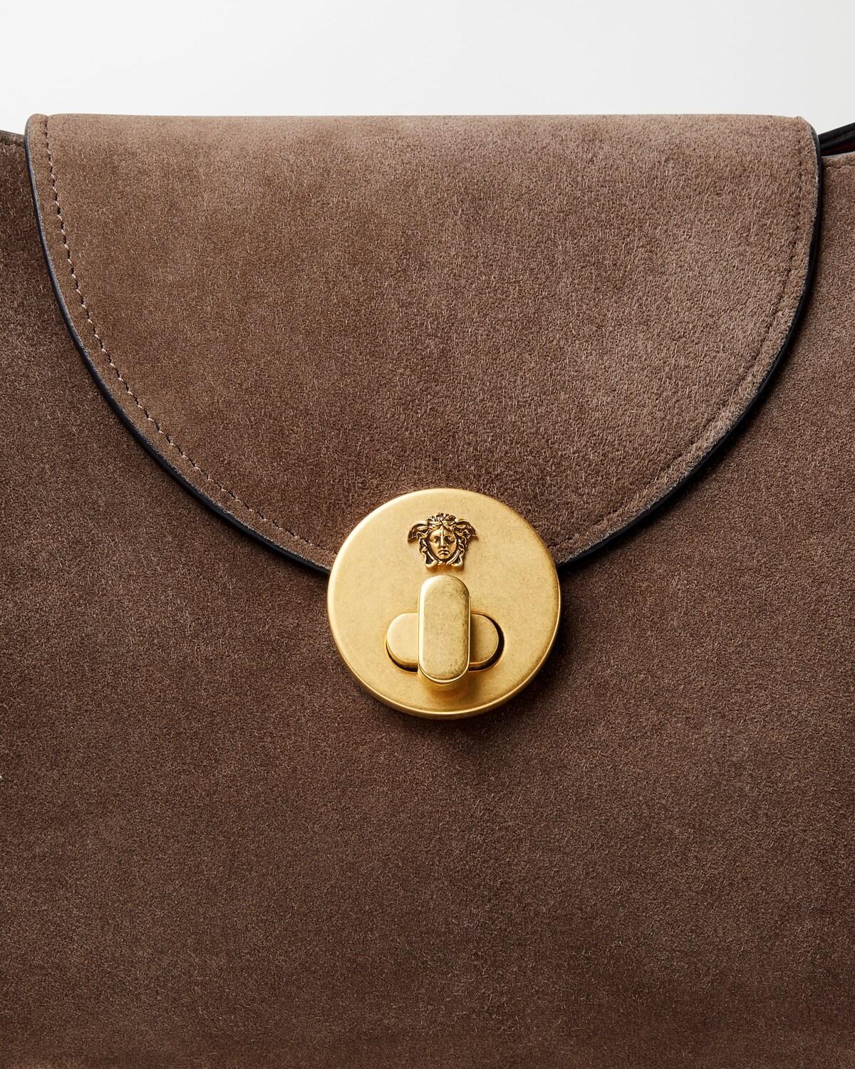 Vivian Suede East/West Shoulder Bag - Image 4