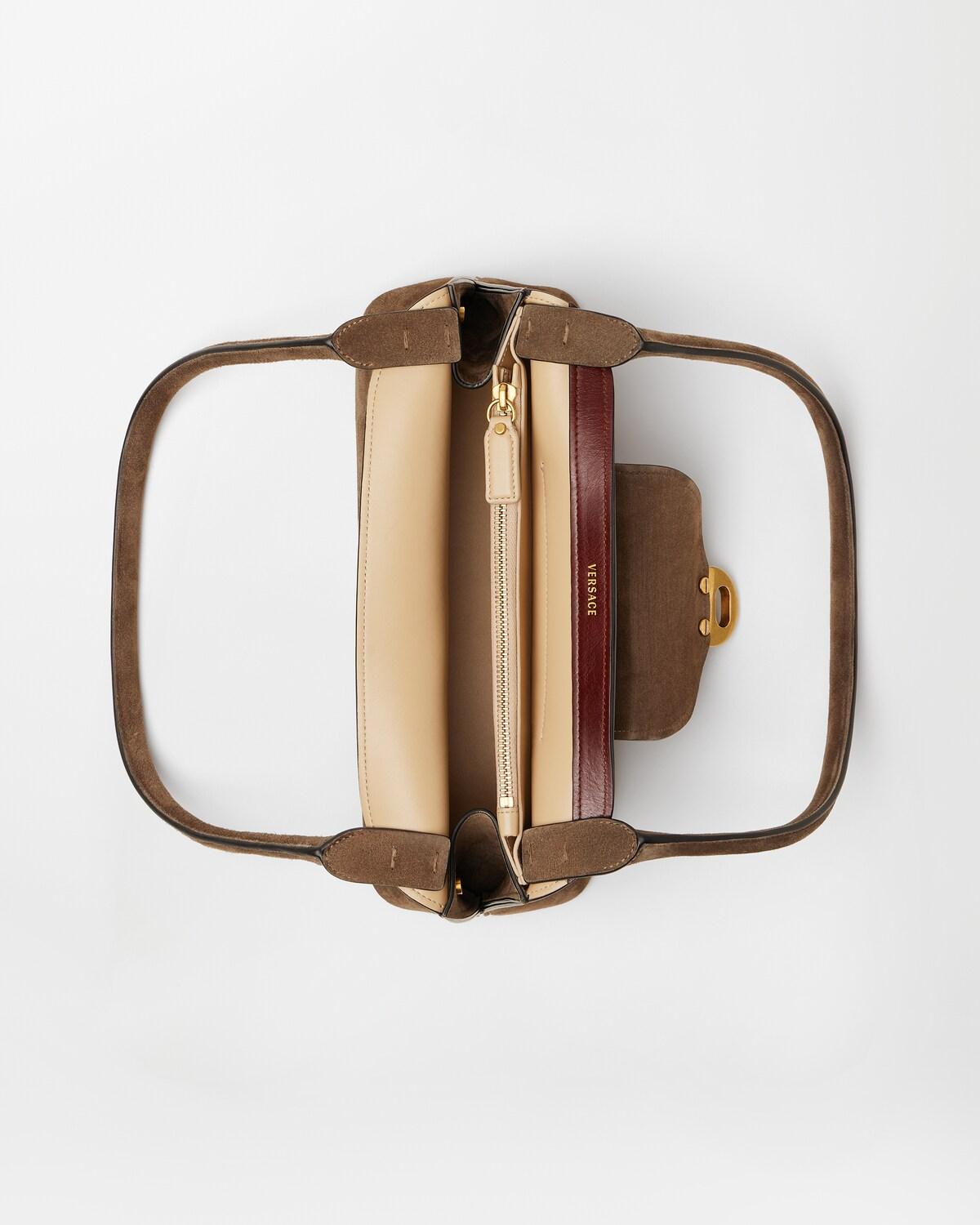 Vivian Small Suede East/West Shoulder Bag - Image 5