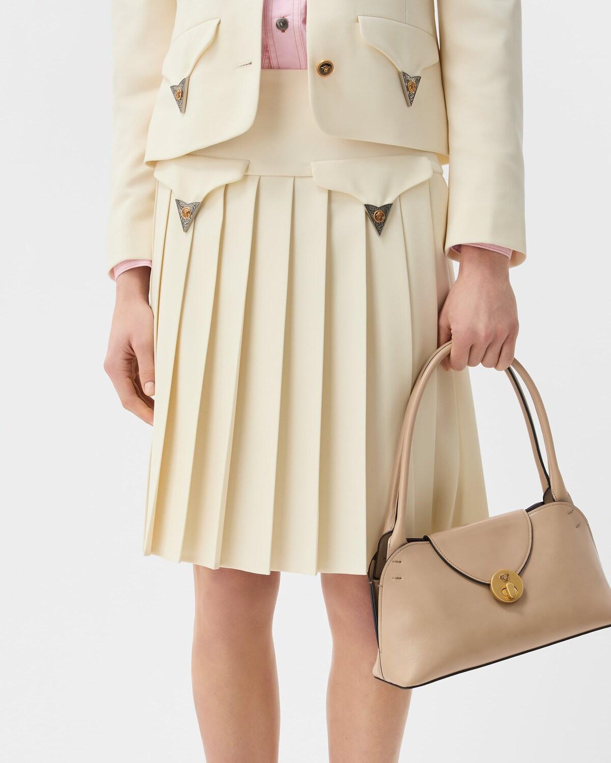 Vivian Small Leather East/West Shoulder Bag - Image 7