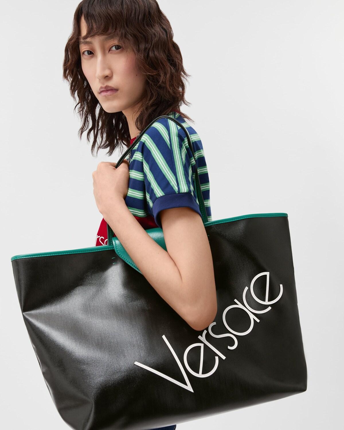 Severine Large Coated Canvas Tote - Image 2