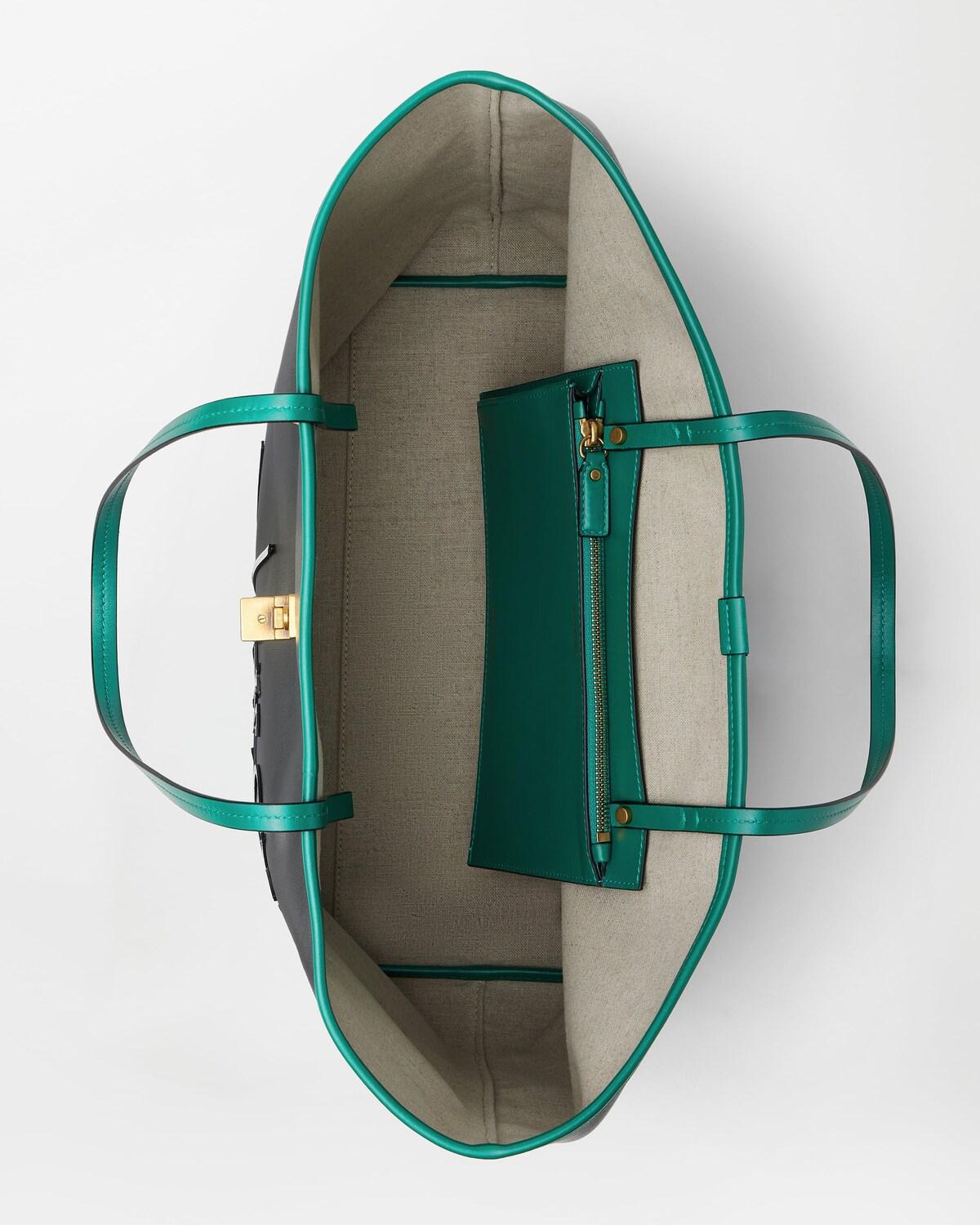 Severine Large Coated Canvas Tote - Image 5