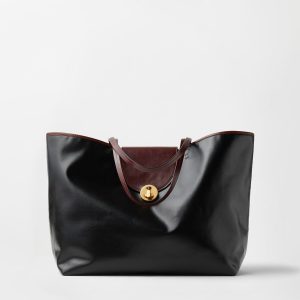 Vivian Large Coated Canvas Tote
