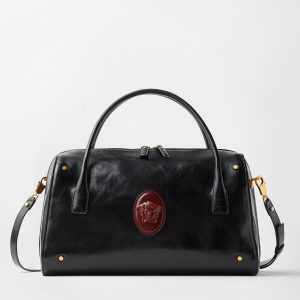 Roomy Large Leather Duffel Bag