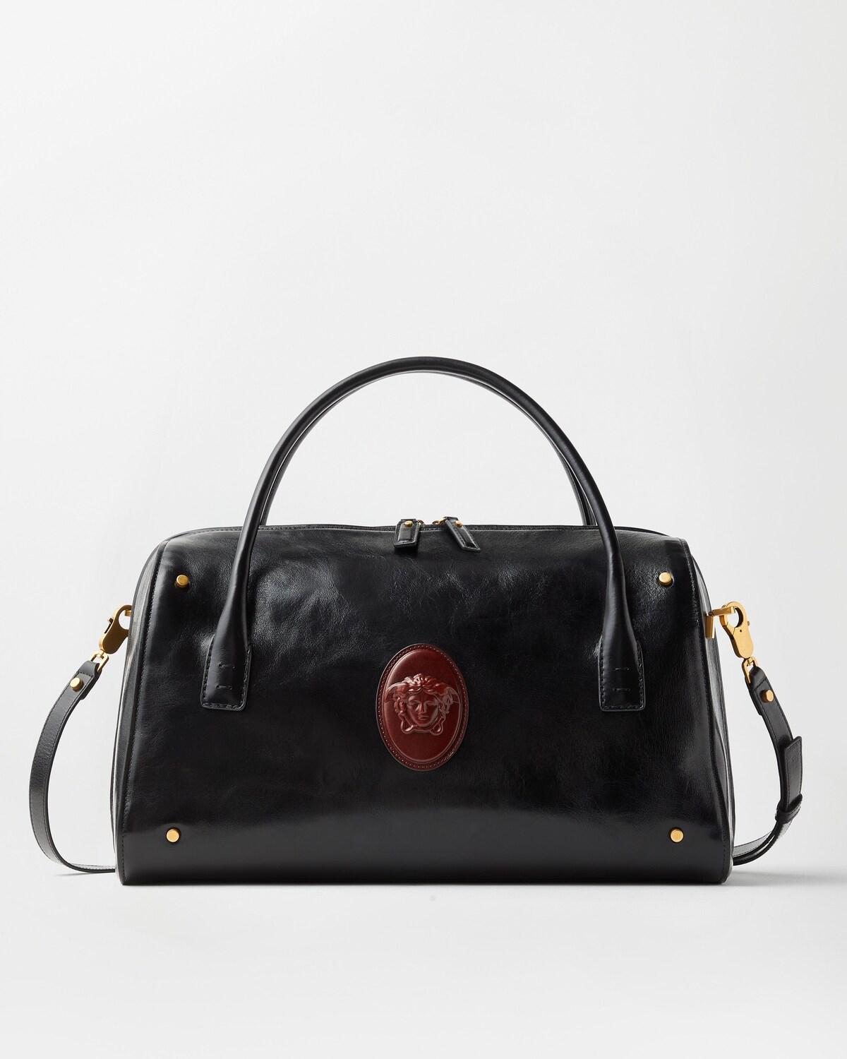 Roomy Large Leather Duffel Bag