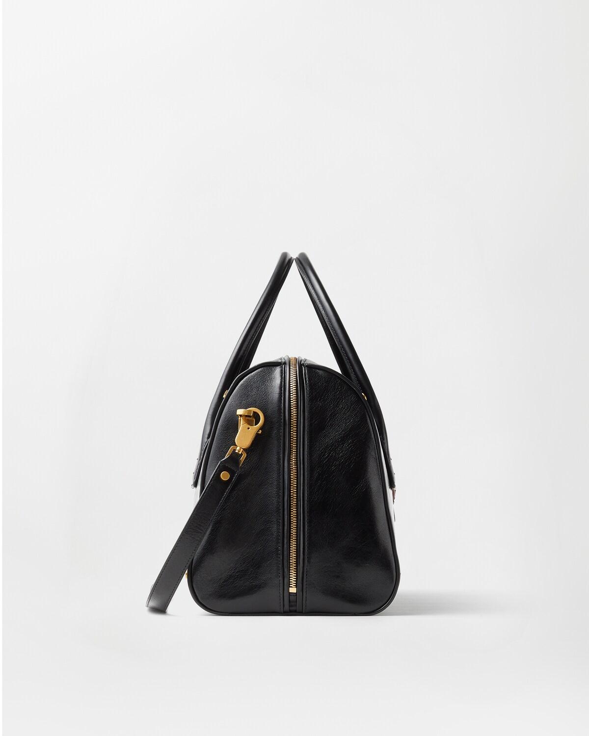 Roomy Large Leather Duffel Bag - Image 3
