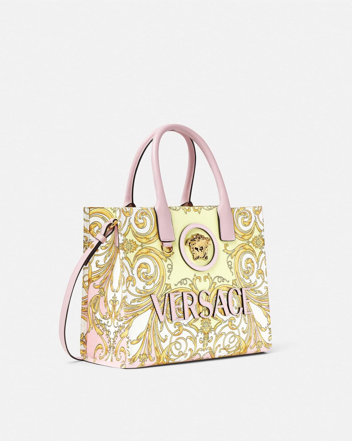 La Medusa Printed Small Canvas Tote - Image 2