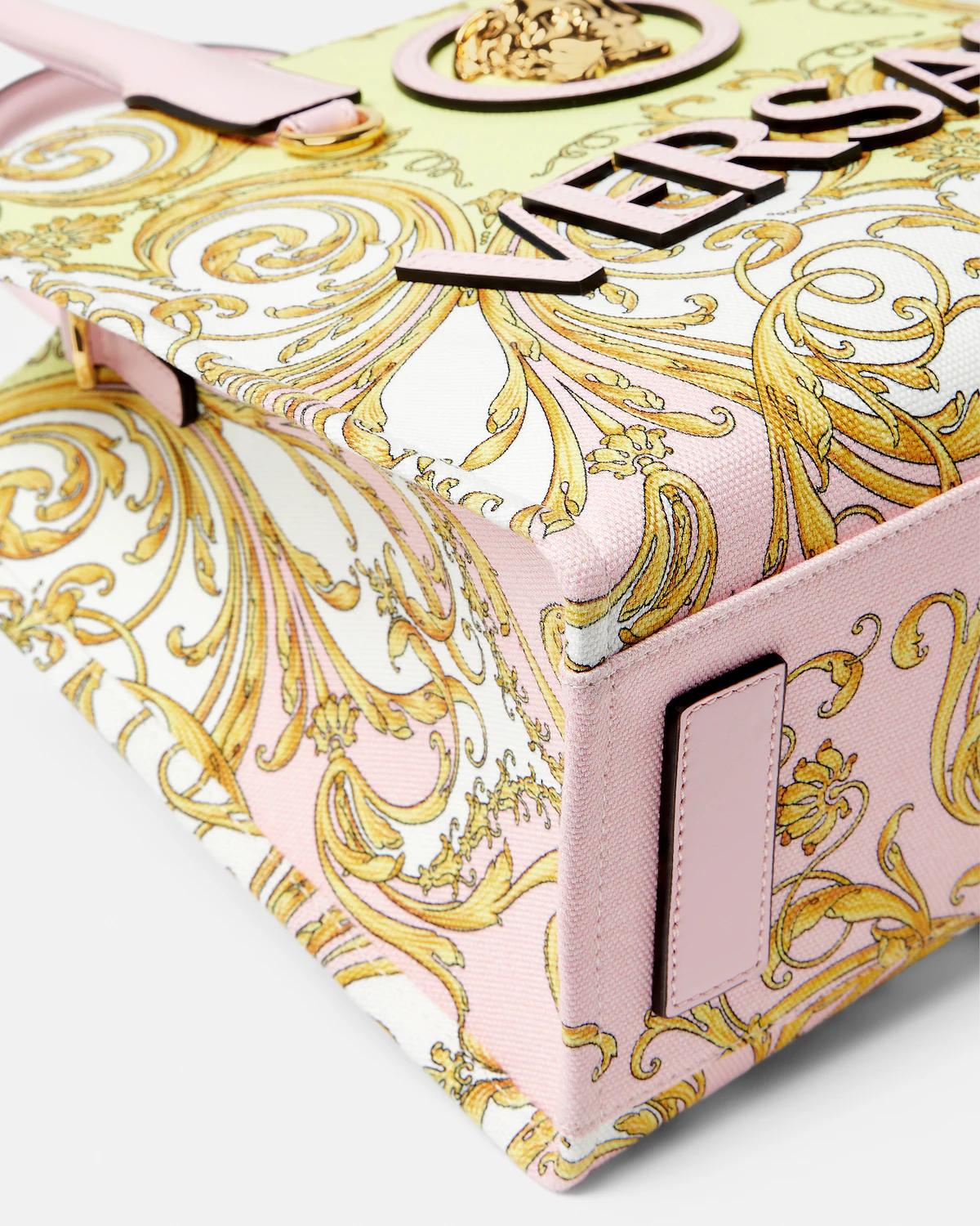 La Medusa Printed Small Canvas Tote - Image 6