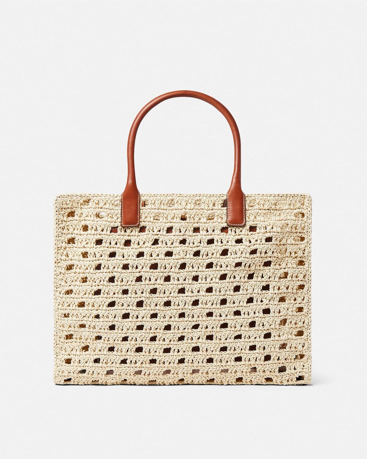 La Medusa Large Raffia Tote - Image 6