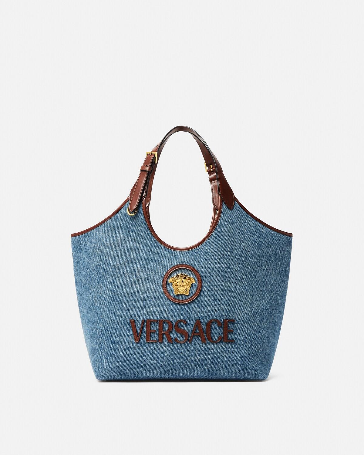La Medusa Denim Tote
