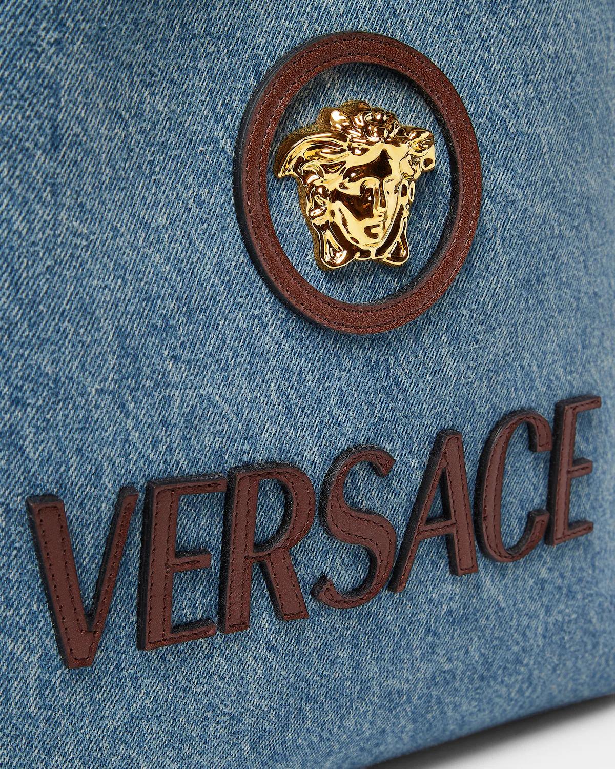 La Medusa Denim Tote - Image 4