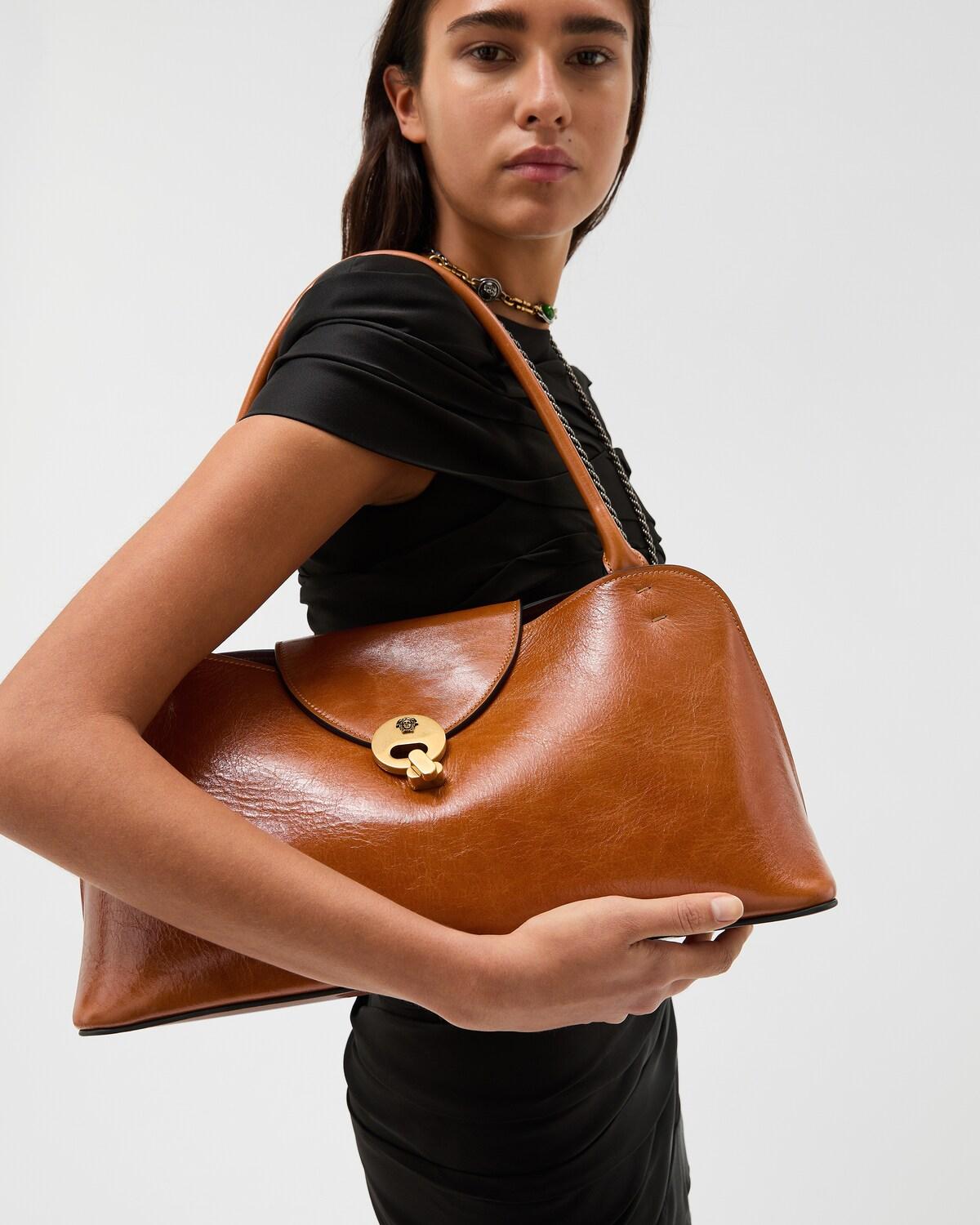 Vivian Leather East/West Shoulder Bag - Image 2
