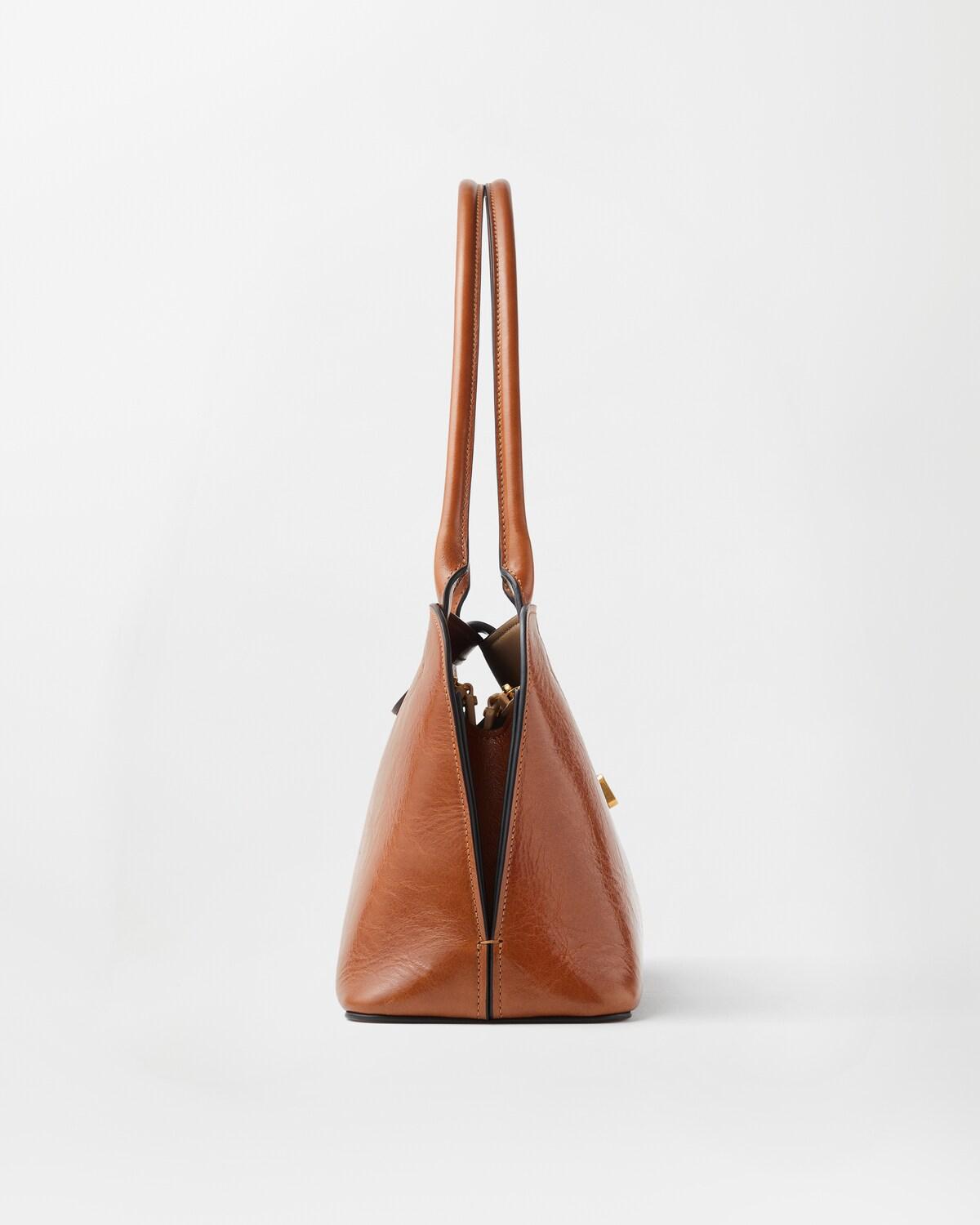 Vivian Leather East/West Shoulder Bag - Image 3