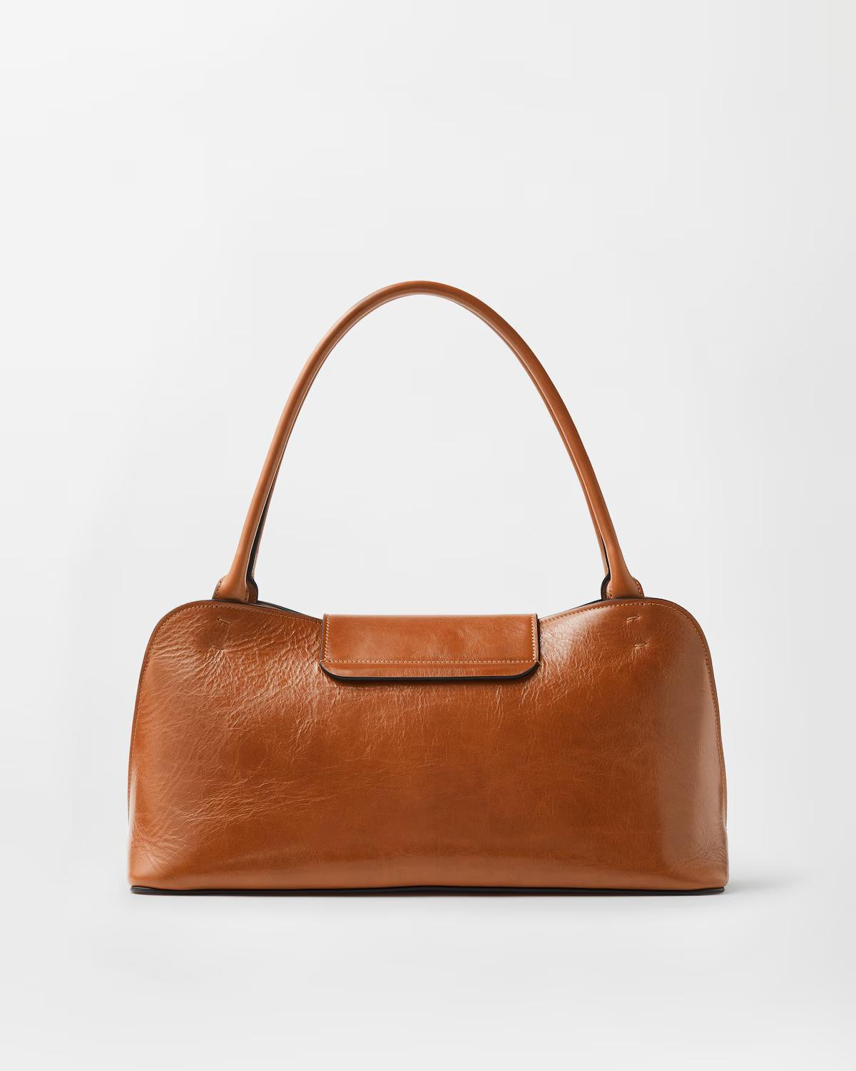 Vivian Leather East/West Shoulder Bag - Image 5
