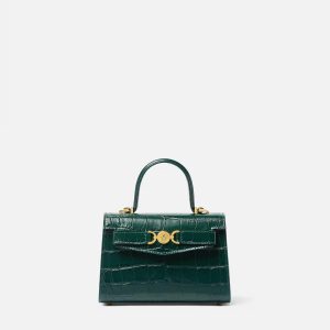 Medusa '95 Small Croc-Effect Top-Handle