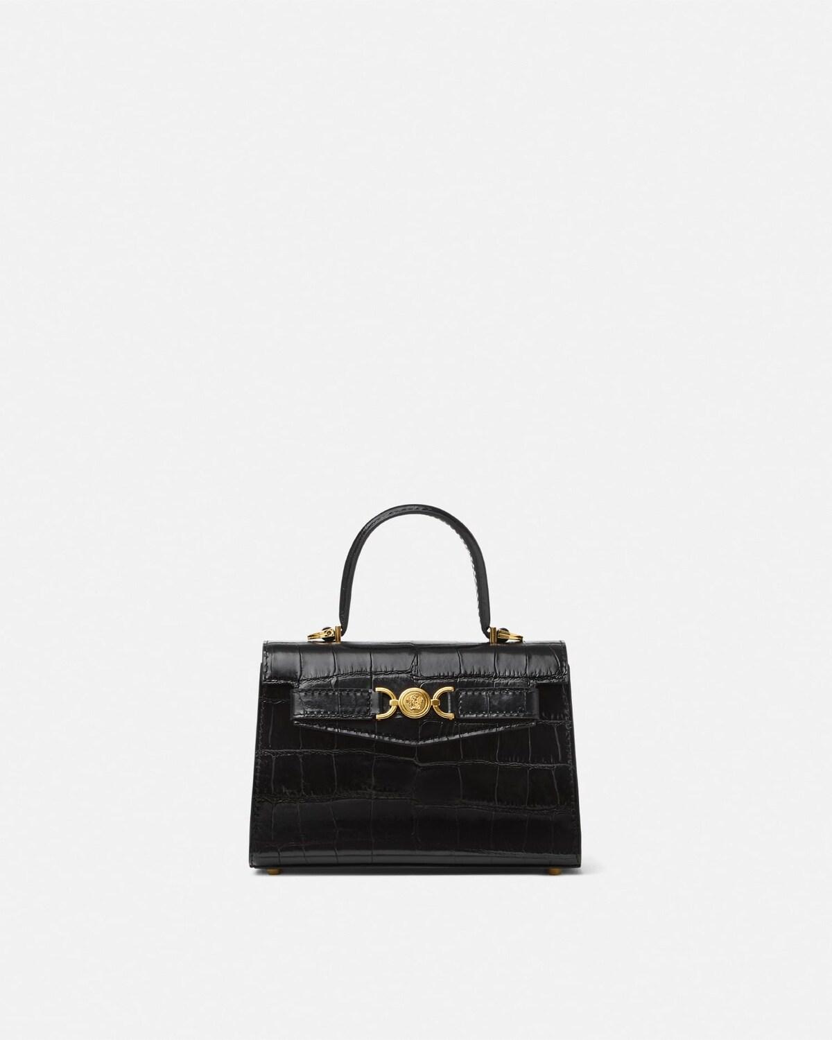 Medusa '95 Small Croc-Effect Top-Handle