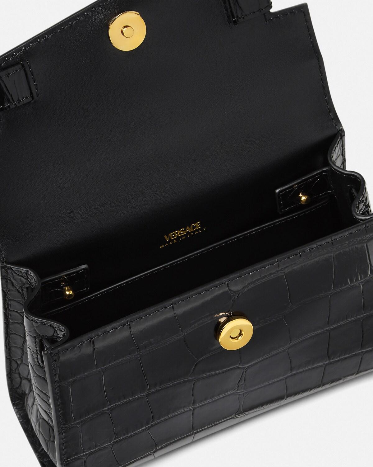 Medusa '95 Small Croc-Effect Top-Handle - Image 5