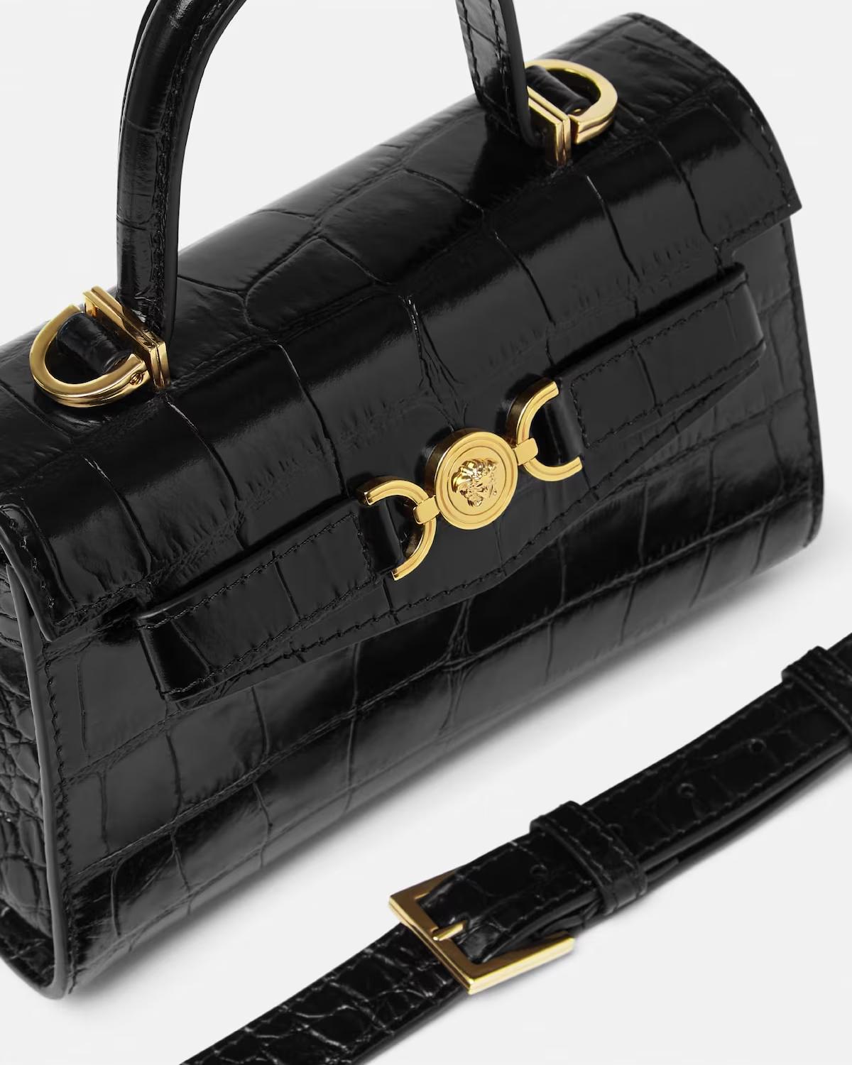 Medusa '95 Small Croc-Effect Top-Handle - Image 6