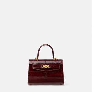 Medusa '95 Small Croc-Effect Top-Handle