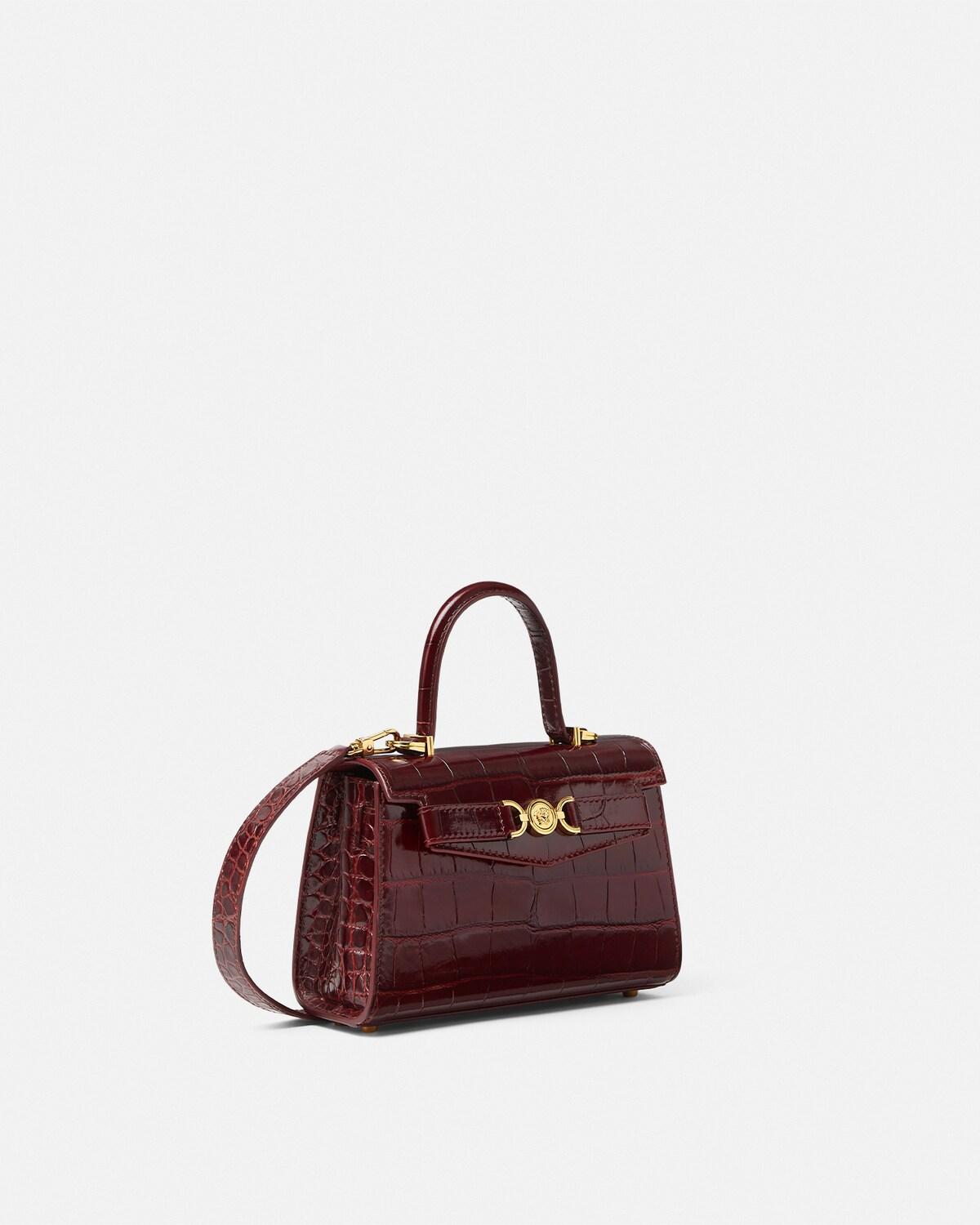 Medusa '95 Small Croc-Effect Top-Handle - Image 2
