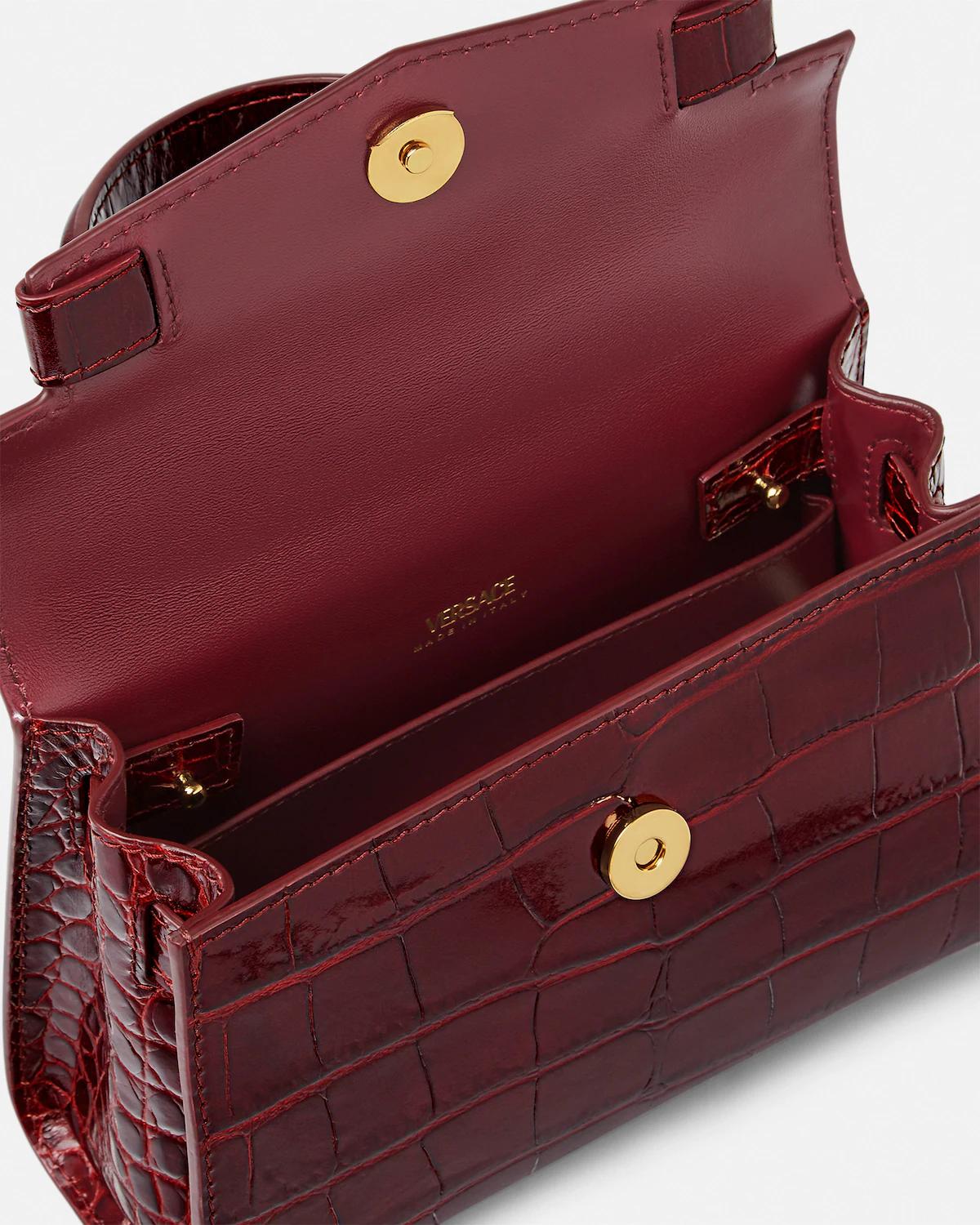 Medusa '95 Small Croc-Effect Top-Handle - Image 5