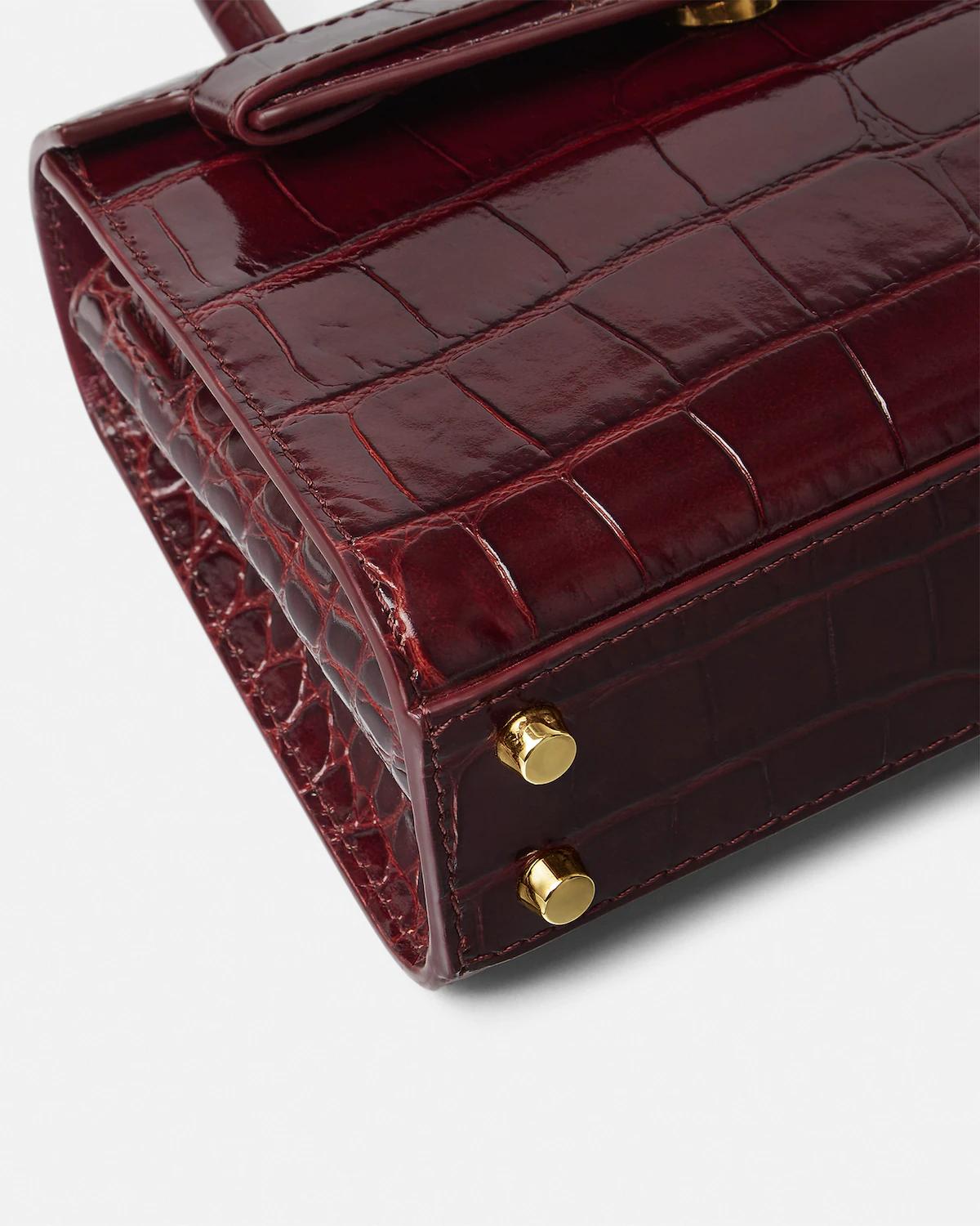 Medusa '95 Small Croc-Effect Top-Handle - Image 6